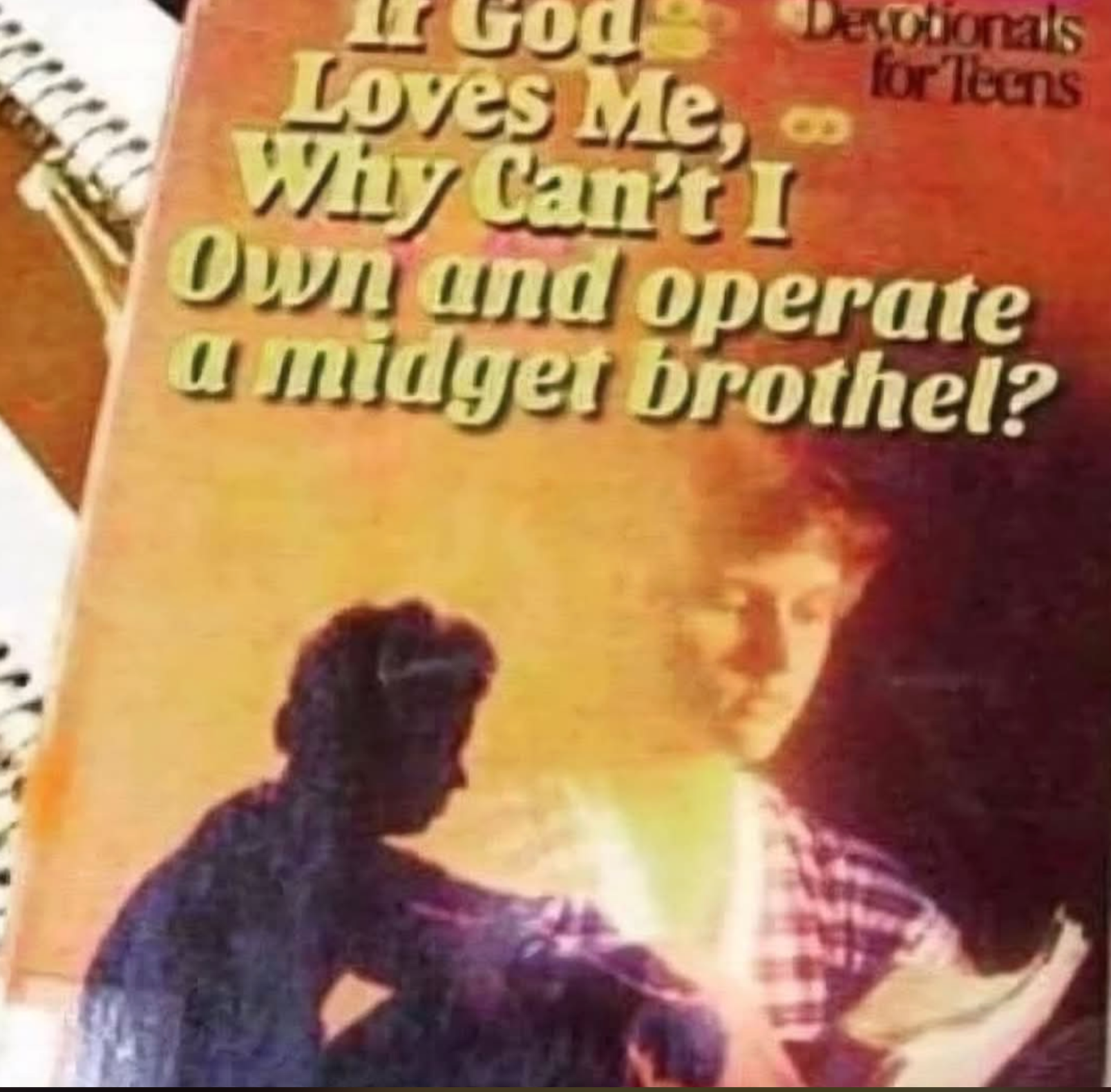 Chaotic Meh meme titled “If God Loves Me.”