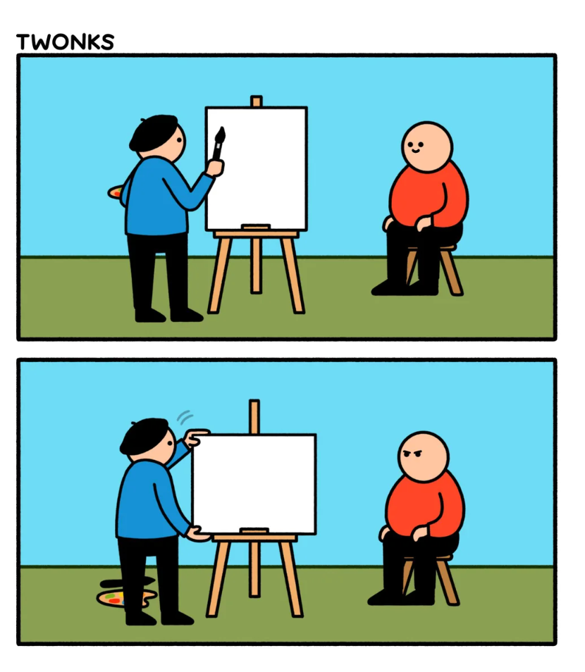 Artistic Expectations vs. Reality Showdown