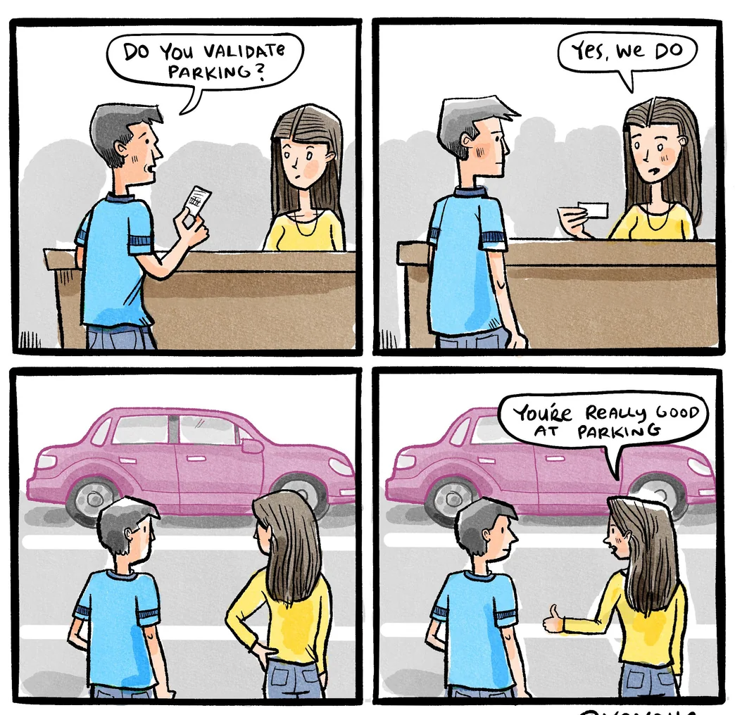 Parking Validation Gone Wrong!