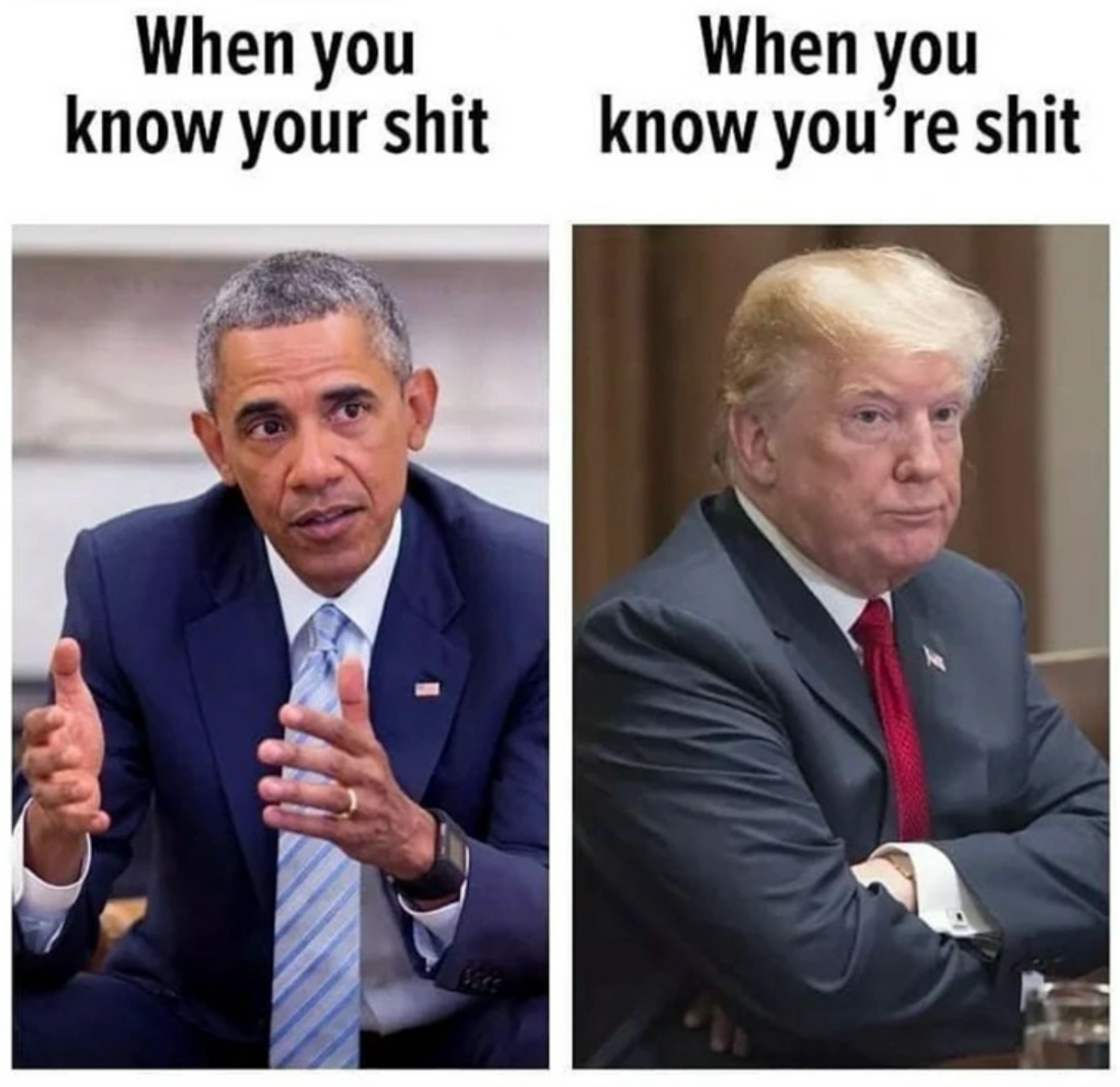 Chaotic Meh meme titled “Know Your Shit.”