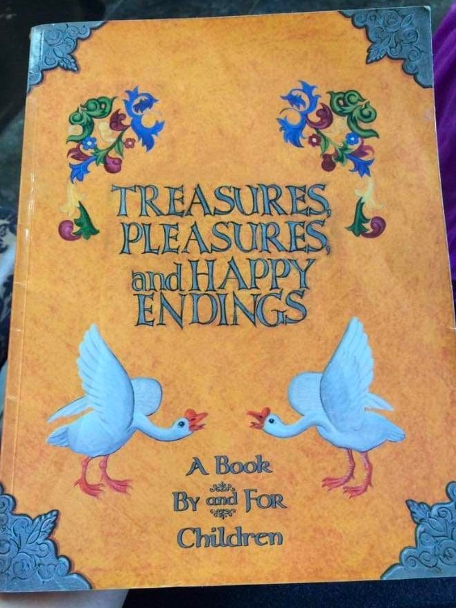 Chaotic Meh meme titled “Treasures Pleasures Happy Endings.”