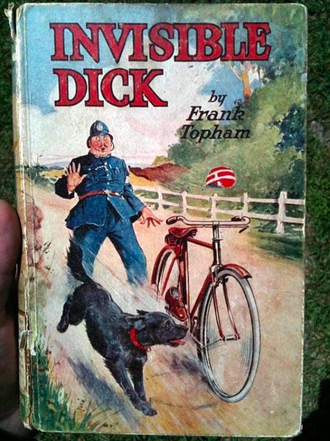 Chaotic Meh meme titled “Invisible Dick.”