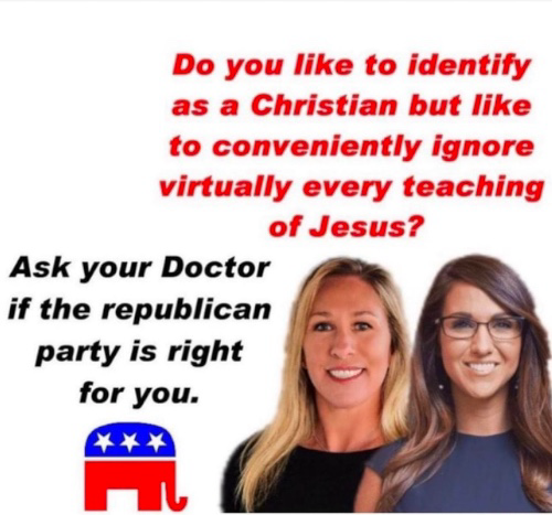 Chaotic Meh meme titled “Ask Your Doctor If Republican Is Right For You.”