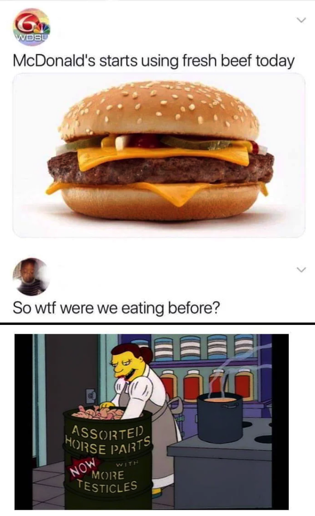 Chaotic Meh meme titled “Didn’t Know You Liked Cooking.”