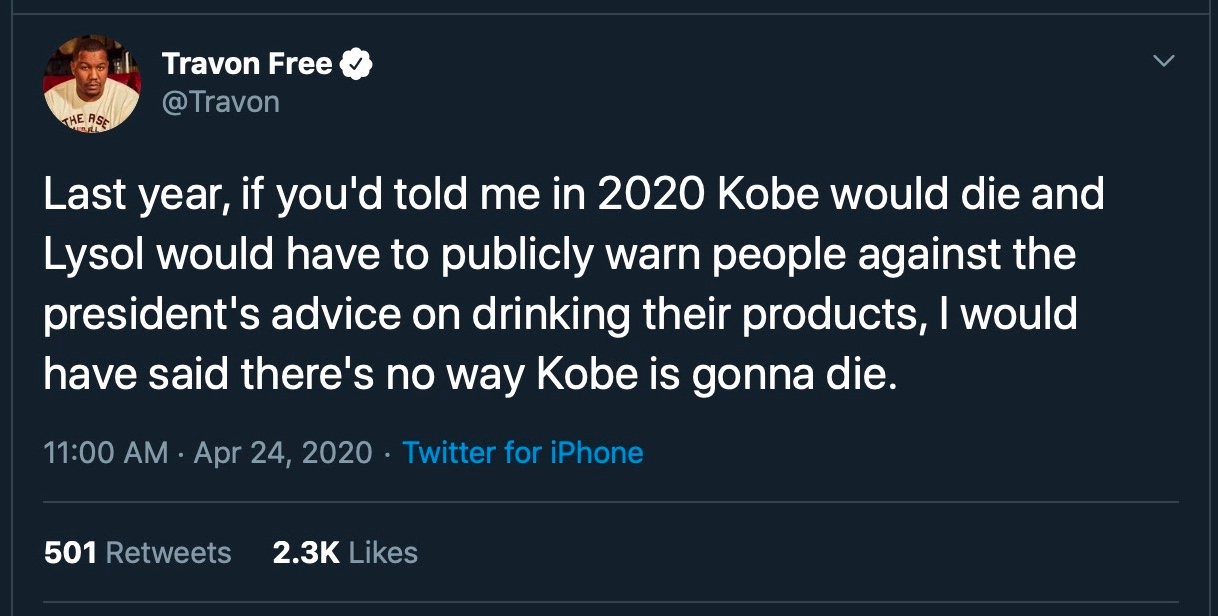 Chaotic Meh meme titled “Kobe and Lysol.”