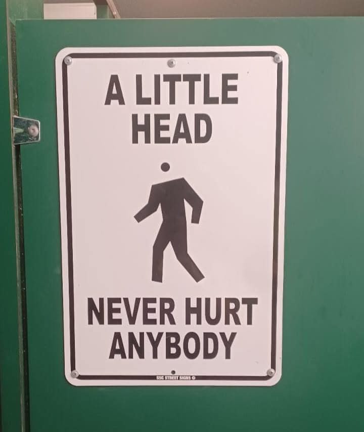 Chaotic Meh meme titled “A Little Head.”