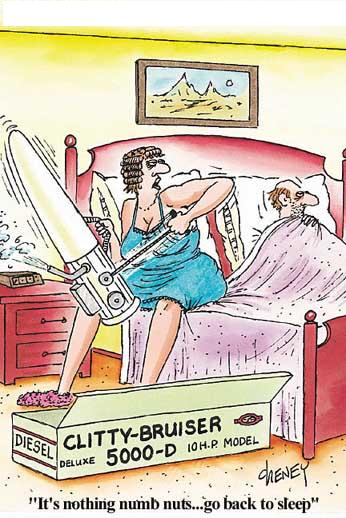 Chaotic Meh meme titled “Clitty Bruiser Deluxe.”