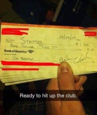Chaotic Meh meme titled “Ready to Hit Up the Club – Da Booty.”