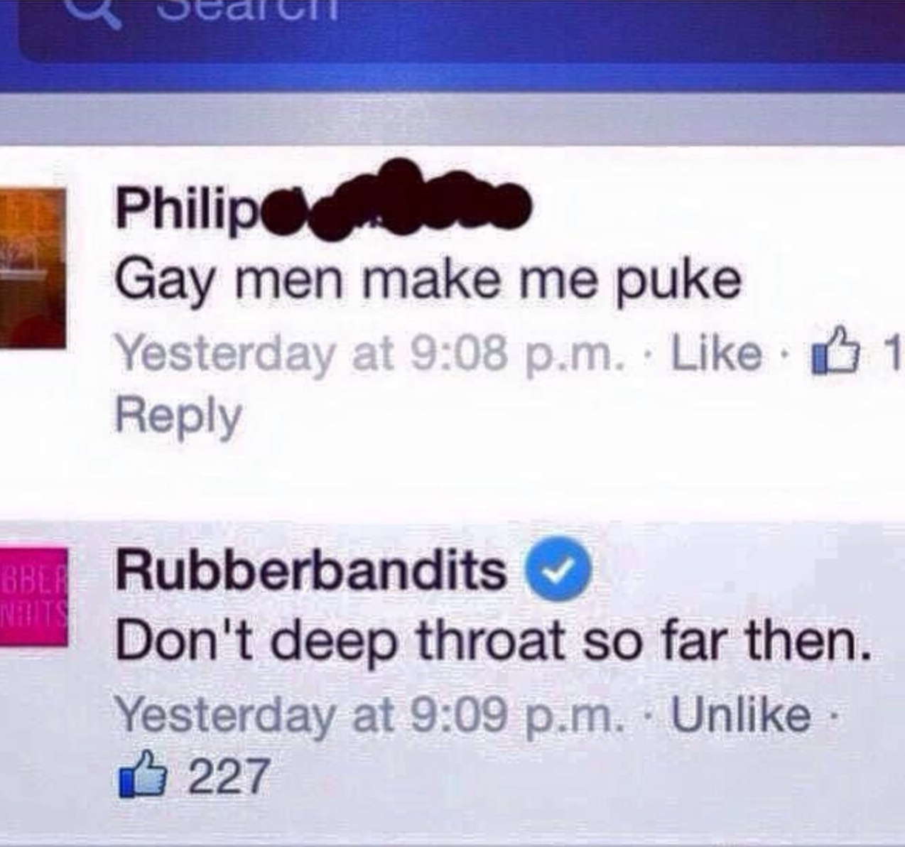 Chaotic Meh meme titled “Don’t Deep Throat So Far Then.”