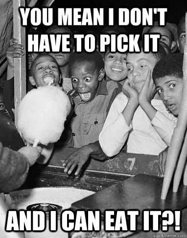 Chaotic Meh meme titled “Dont Have To Pick It.”