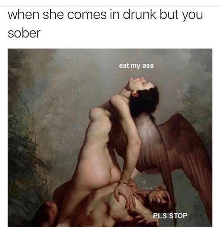 Chaotic Meh meme titled “Eat My Ass PLS STOP.”