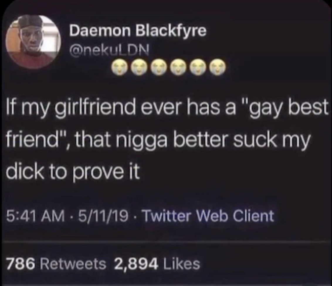 Chaotic Meh meme titled “Gay Best Friend.”