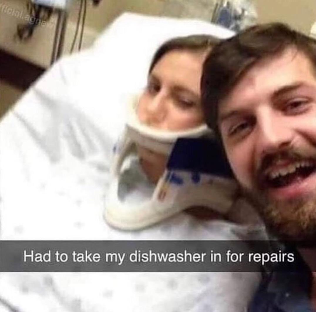Chaotic Meh meme titled “Had to Take My Dishwasher in for Repairs.”
