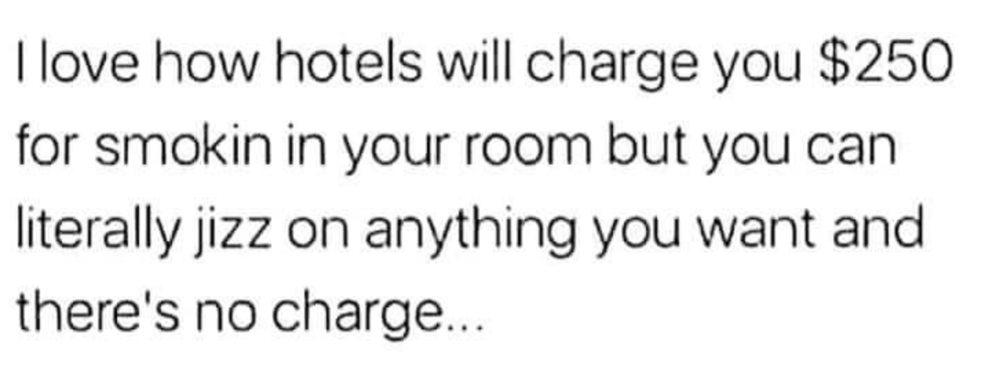 Chaotic Meh meme titled “Hotel Jizz.”