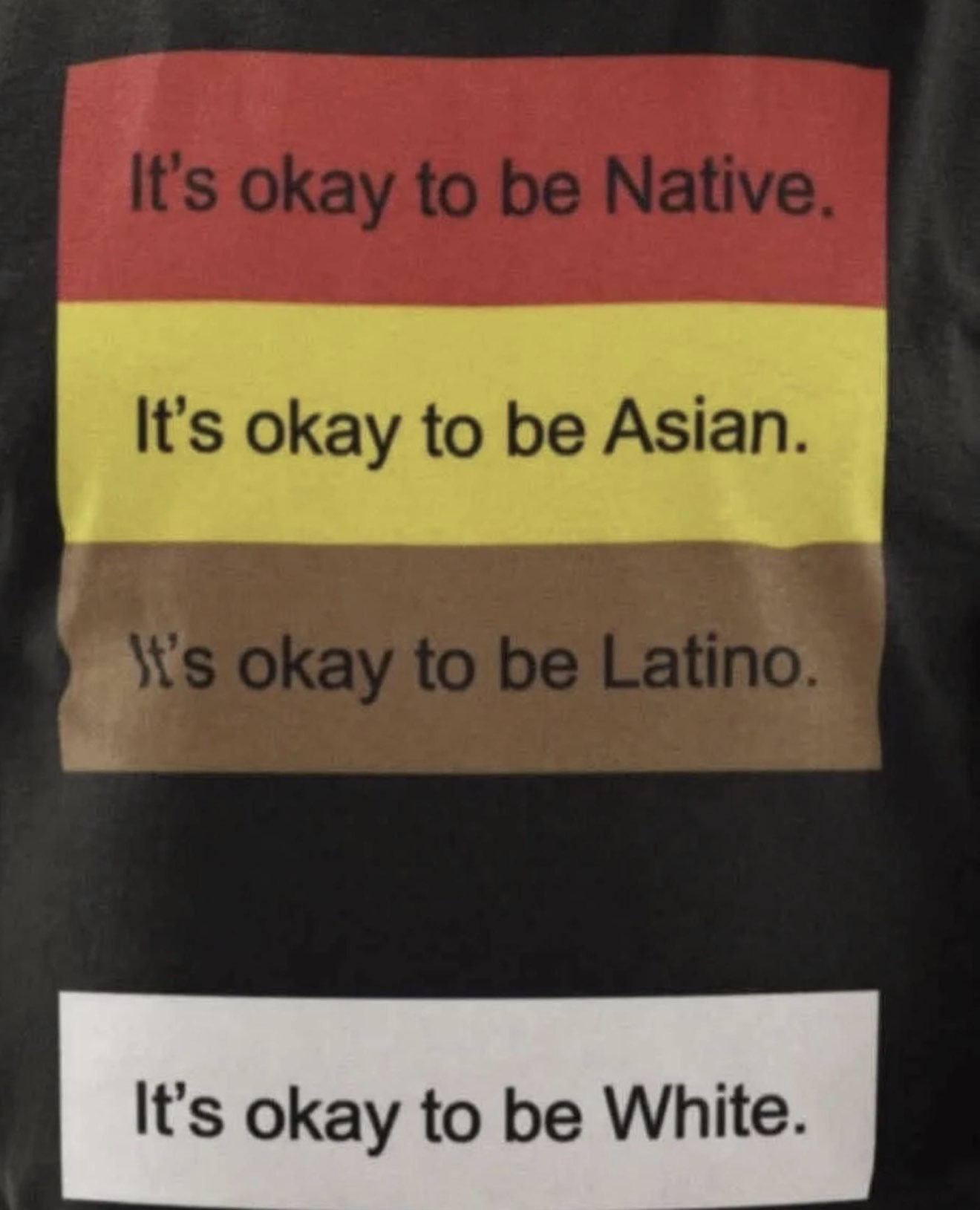 Chaotic Meh meme titled “Its Okay To Be.”