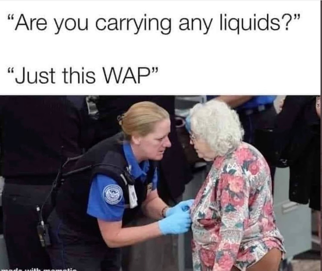 Chaotic Meh meme titled “Just This WAP.”