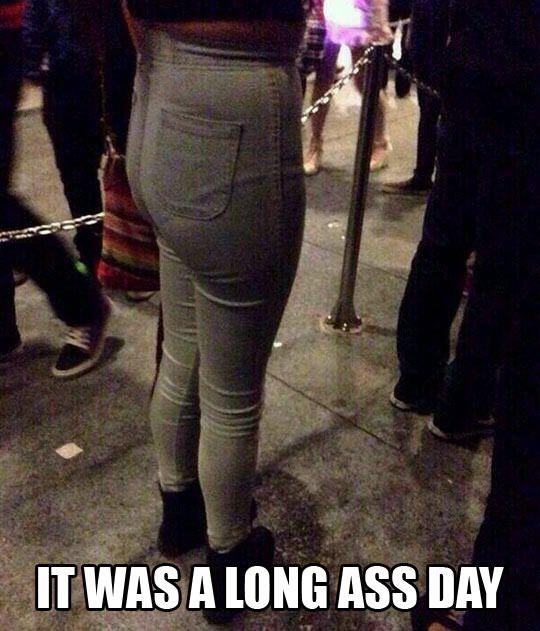Chaotic Meh meme titled “Long Ass Day.”