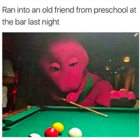 Chaotic Meh meme titled “Old Friend From Preschool.”