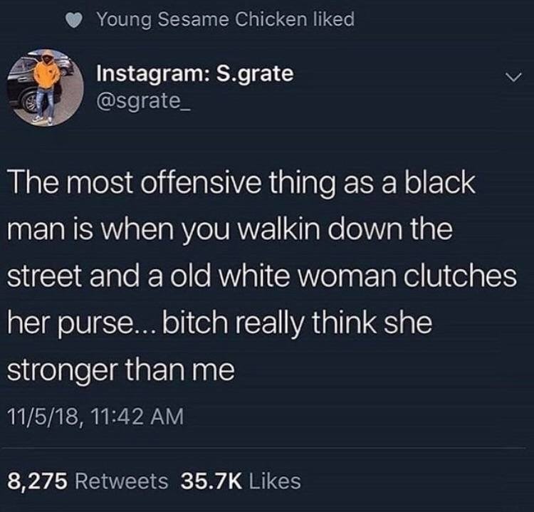 Chaotic Meh meme titled “Bitch Really Think She Stronger Than Me.”