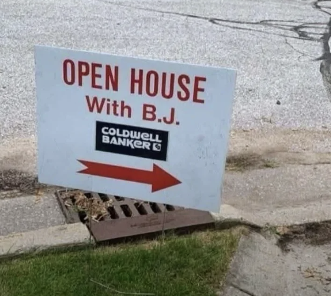 Chaotic Meh meme titled “Open House With BJ.”