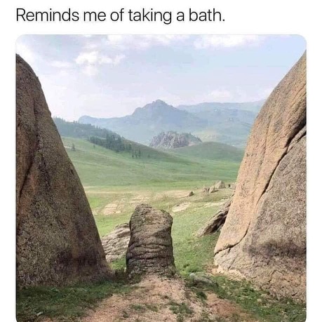 Chaotic Meh meme titled “Reminds Me of Taking a Bath.”