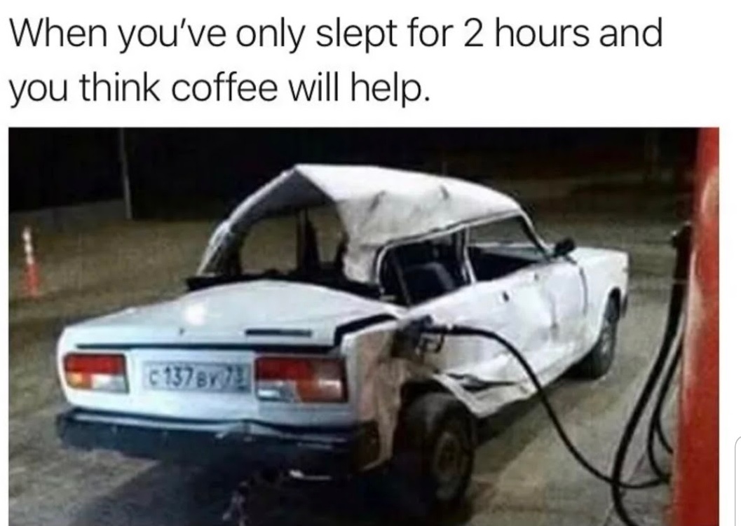 Chaotic Meh meme titled “Coffee Will Help.”