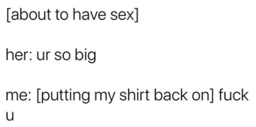 Chaotic Meh meme titled “So Big Fuck U.”