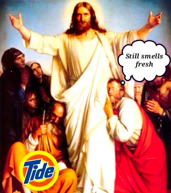 Chaotic Meh meme titled “Still Smells Fresh.”