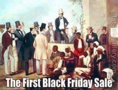 Chaotic Meh meme titled “The First Black Friday Sale.”