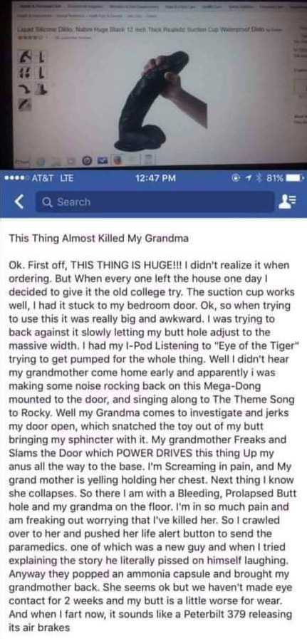 Chaotic Meh meme titled “This Thing Almost Killed My Grandma.”