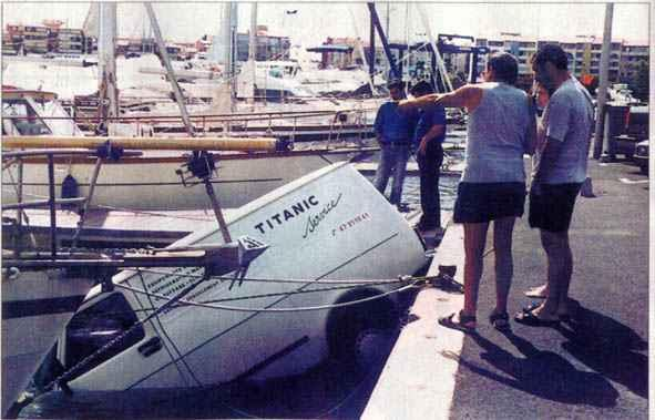 Chaotic Meh meme titled “Titanic Boat.”