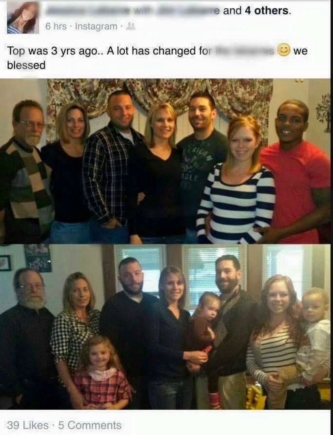 Chaotic Meh meme titled “Top Was 3 Yrs Ago.. A Lot Has Changed, We Blessed.”