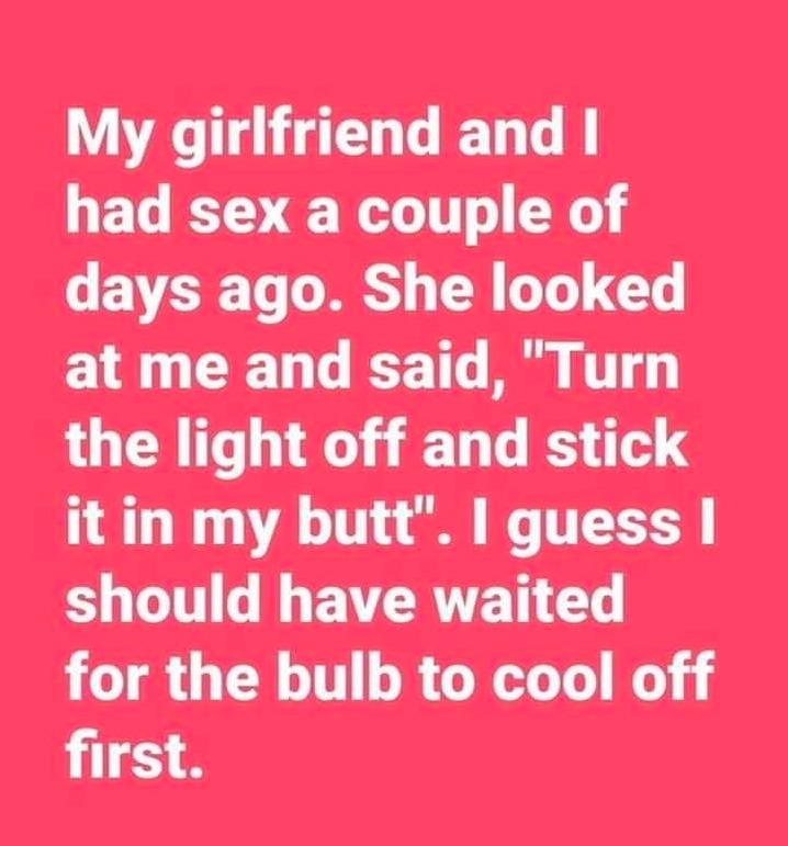 Chaotic Meh meme titled “Wait for the Bulb to Cool Off.”