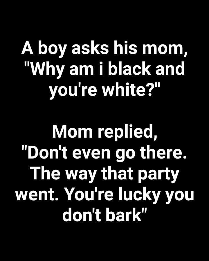 Chaotic Meh meme titled “Why Am I Black and You’re White? Lucky You Don’t Bark.”