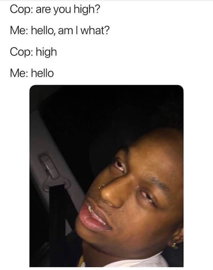 Chaotic Meh meme titled “Hello Am I What.”