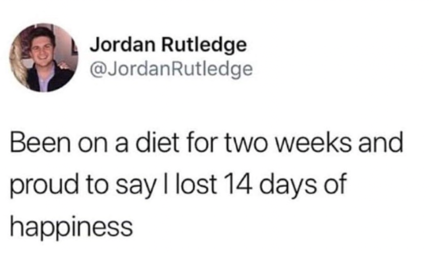 Chaotic Meh meme titled “Lost 14 Days Of Happiness.”