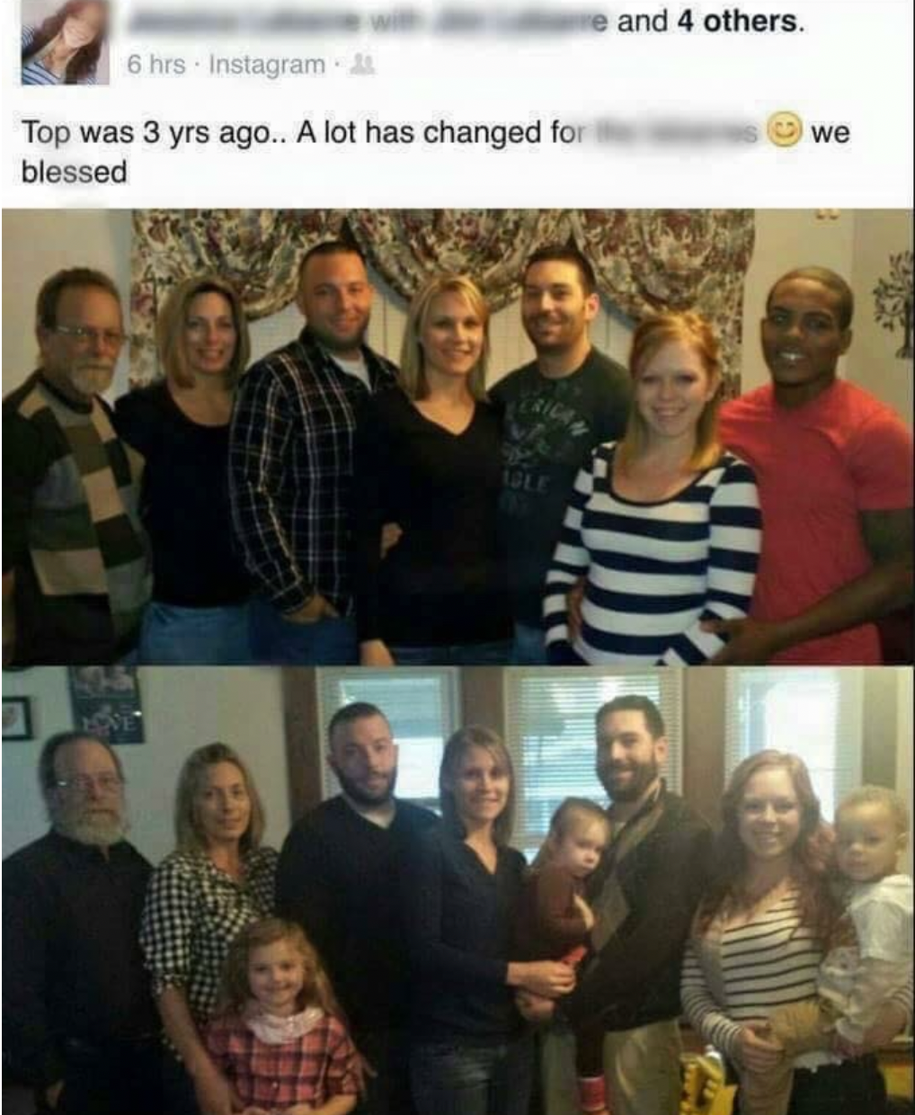 Chaotic Meh meme titled “A Lot Has Changed For The We Blessed.”