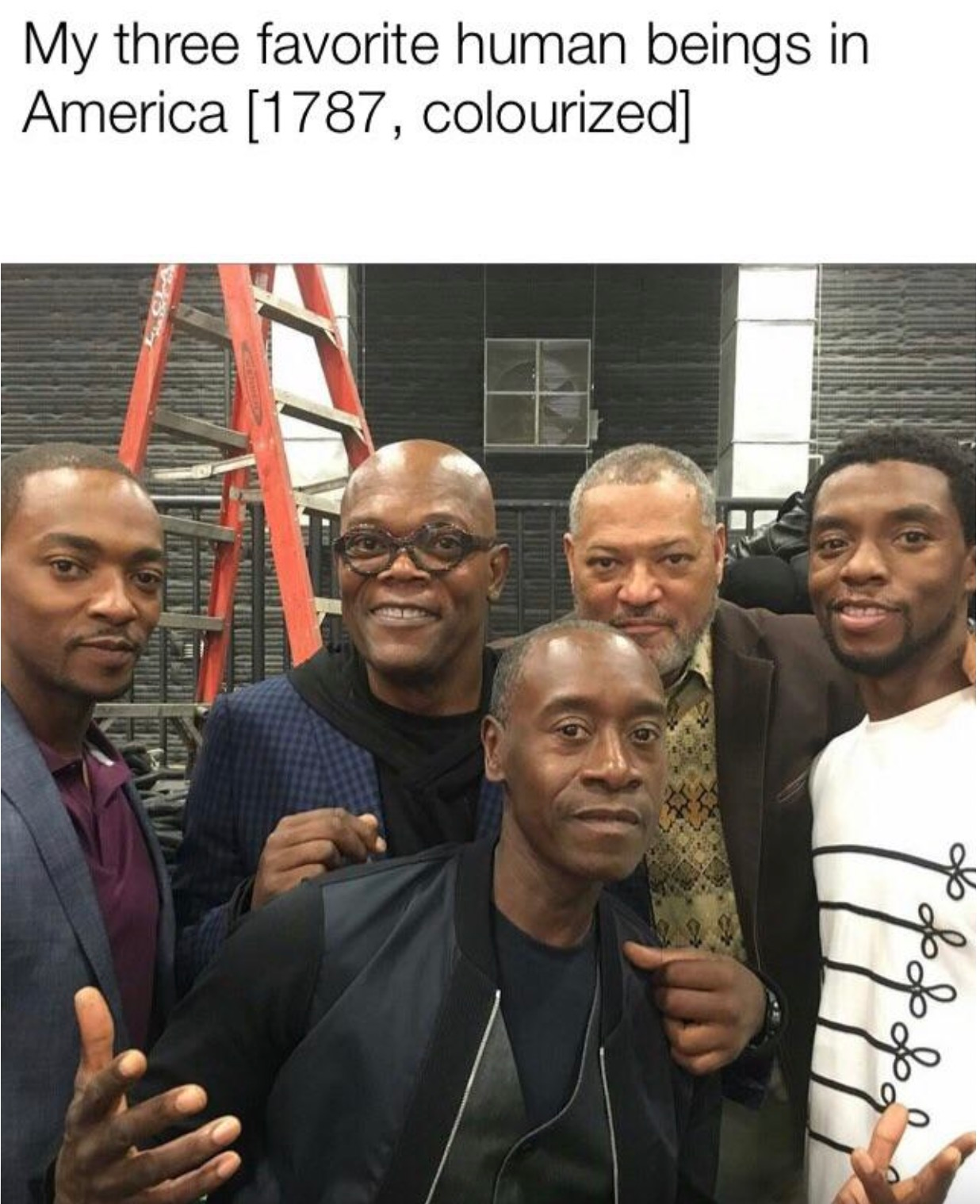 Three Favorite Human Beings In America 1787