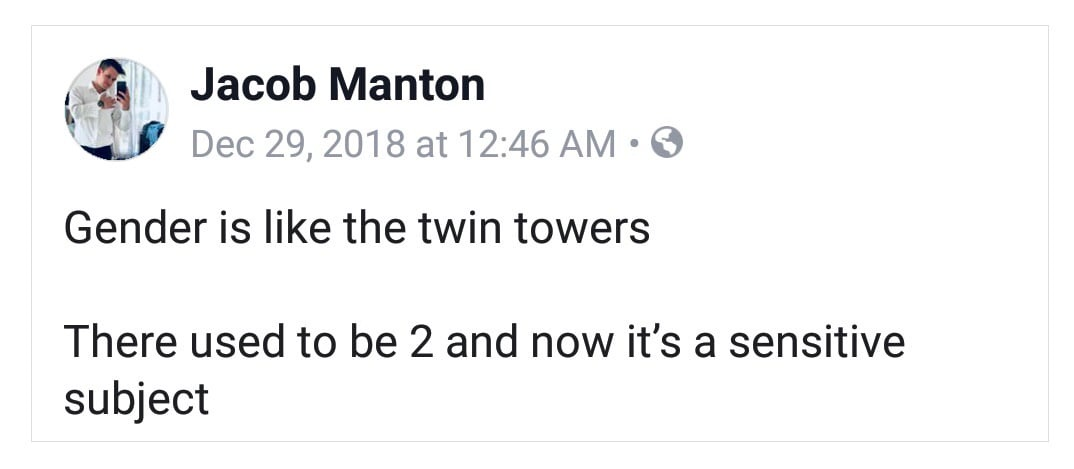 Gender Is Like the Twin Towers