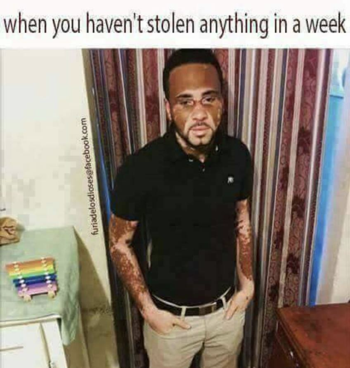 When You Haven’t Stolen Anything in a Week